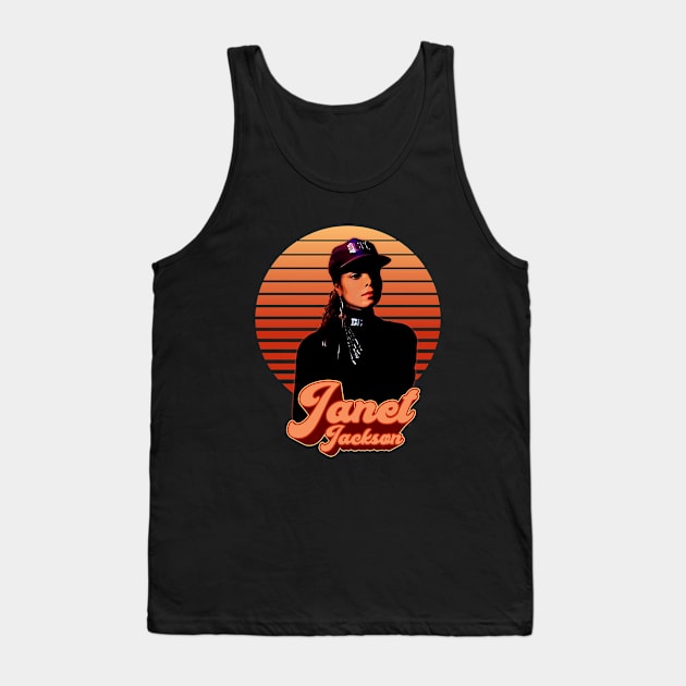 Janet Jackson || 80s Music Tank Top by Aloenalone